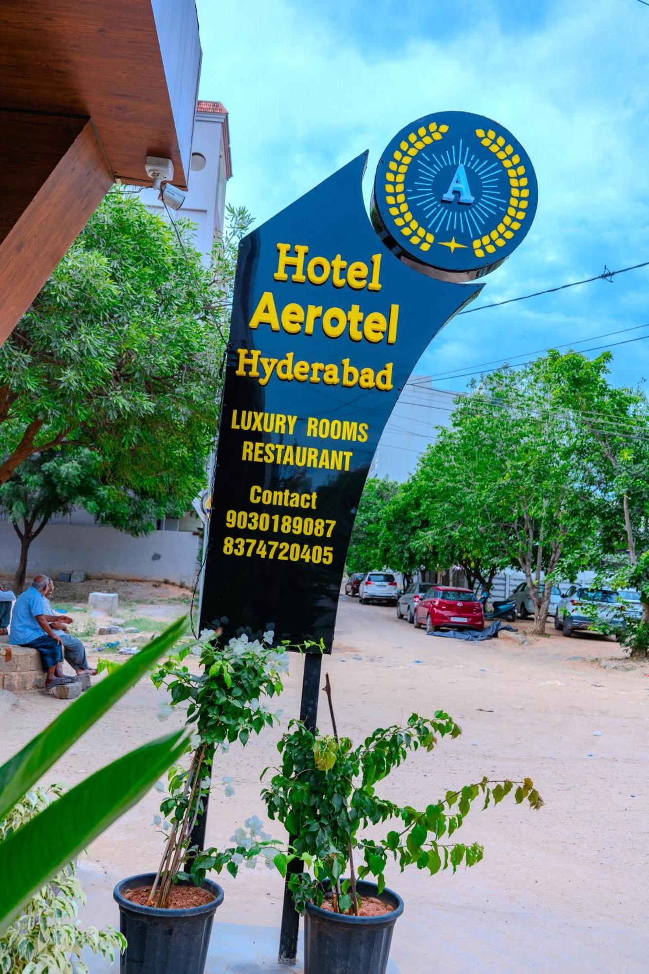 Hotel Aerotel,Hyderabad 샴샤바드 외부 사진